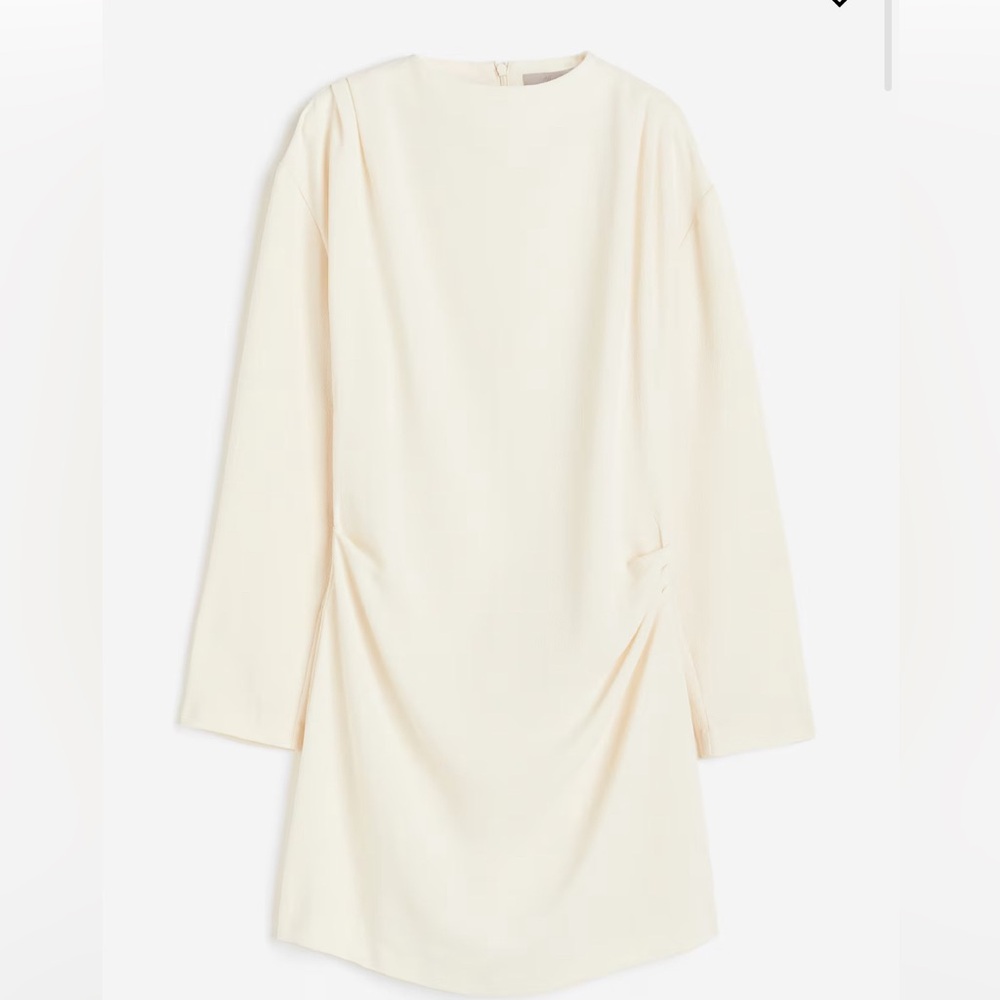 H&M Cream Short Dress size small